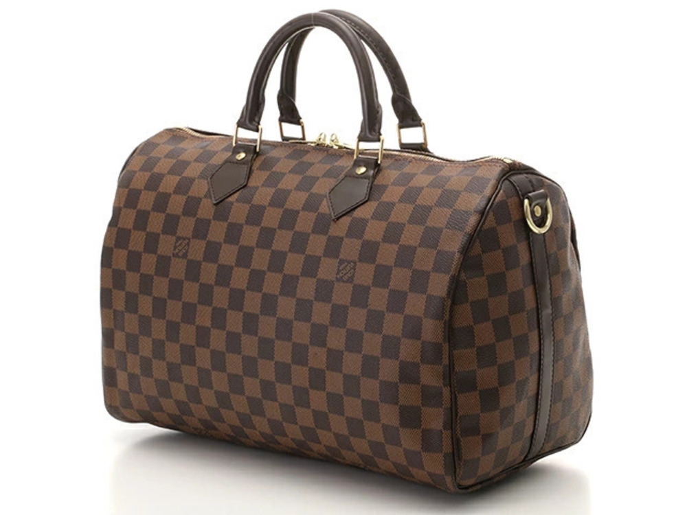 Louis Vuitton Speedy Bag Shoulder Damier Bandouliere Brown
